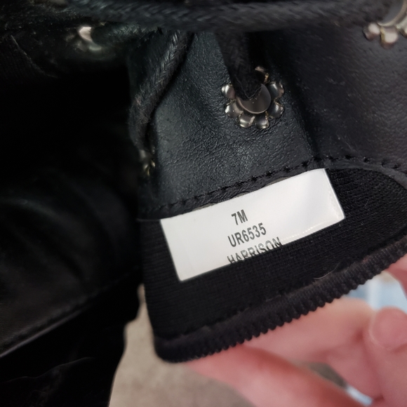 Women's Rampage Heeled and Quilted Black Boots; S7 - Picture 3 of 3